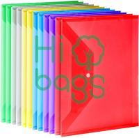 Plastic Envelopes A4 Clear File Bags Document Folders Document Organizers M